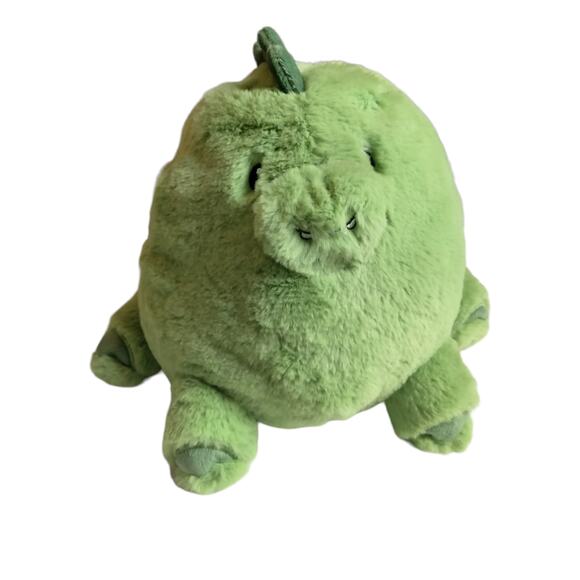 Animal Adventure Green Dragon Dino Hooded Blanket Pet Stuffed Animal Lovey - Picture 3 of 10